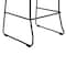 Armen Living Shasta 30" Outdoor Metal and Gray Rope Stackable Barstool, PK2 LCSTBABLGRY30 - alternate 9